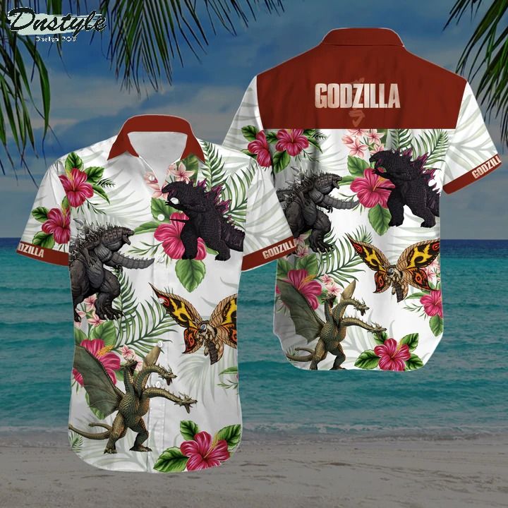 Godzilla Hawaiian Shirt For Women Men