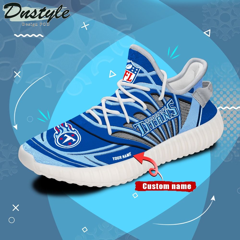 Tennessee Titans Personalized Yeezy Boost