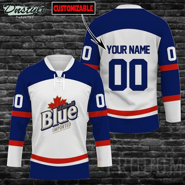 Labatt Blue Personalized Hockey Jersey
