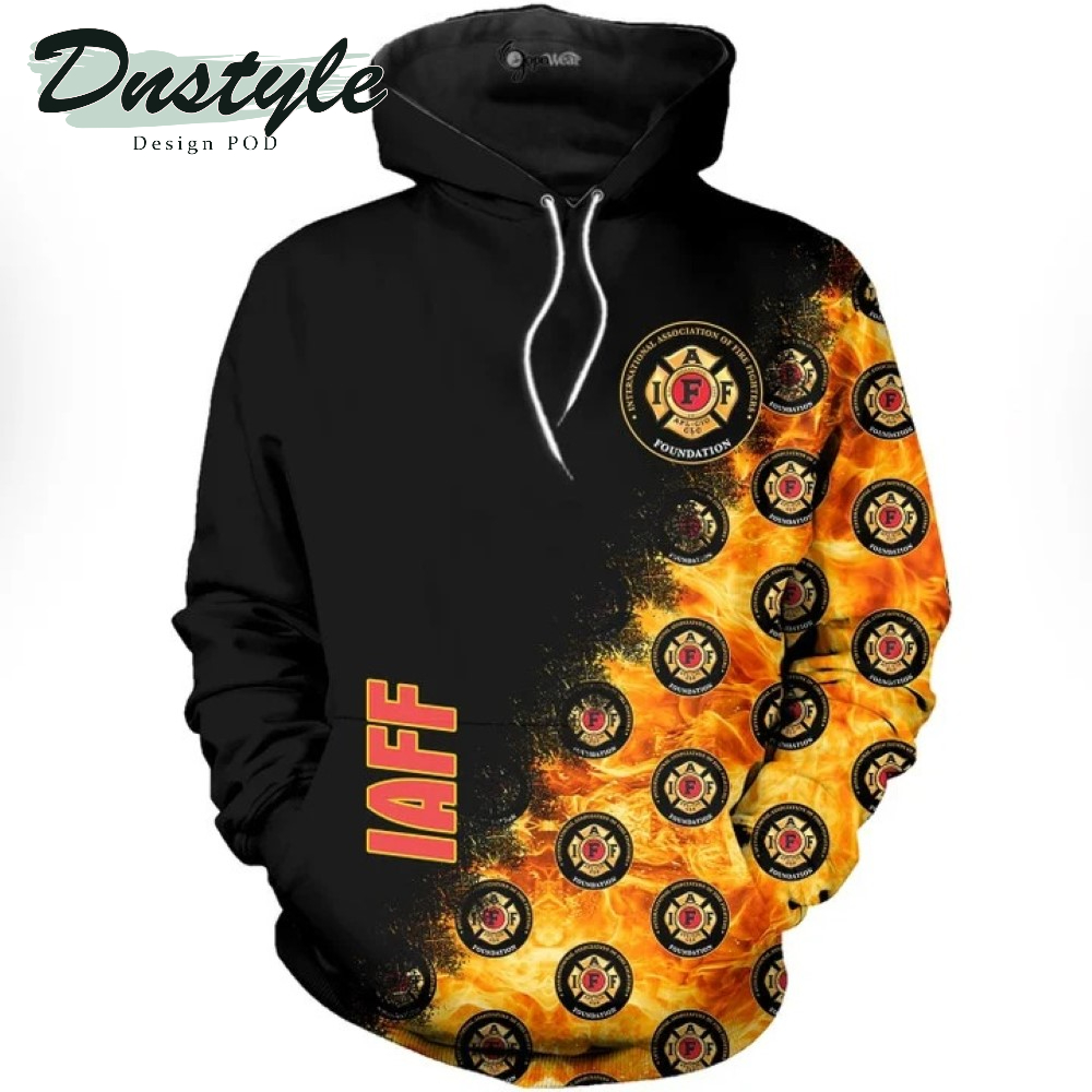 International Association of Fire Fighters 3D All Over Printe Hoodie