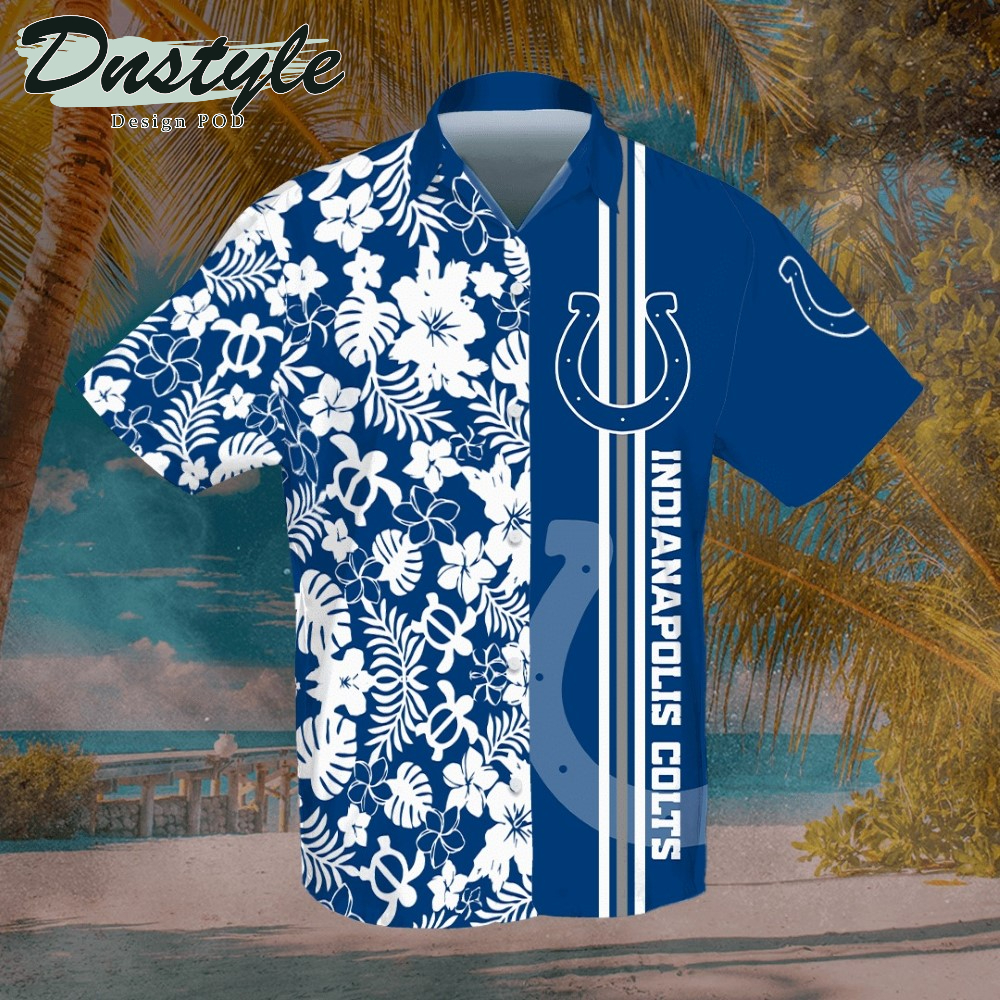 Indianapolis Colts Hawaiian Shirt And Short