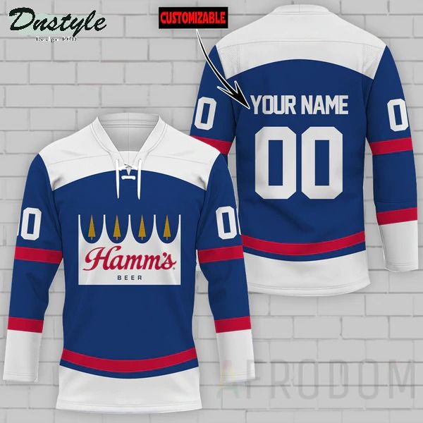 Hamm's Personalized Hockey Jersey