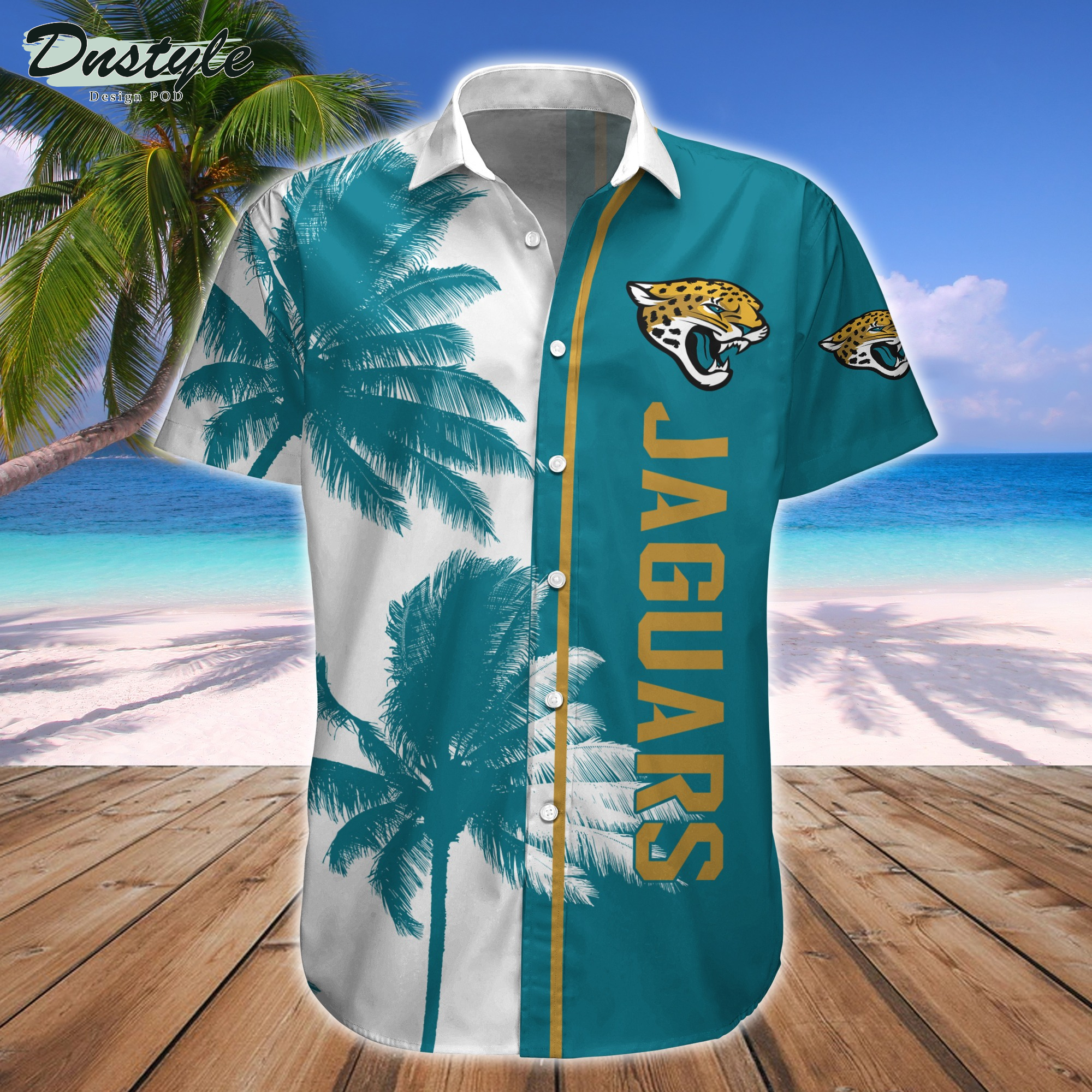 Jacksonville Jaguars Hawaiian Shirt And Short
