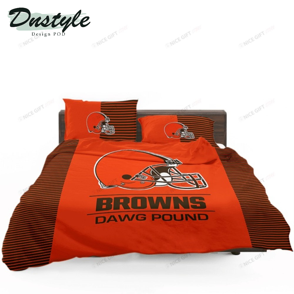 NFL Cleveland Browns Dawg Pound Bedding Set
