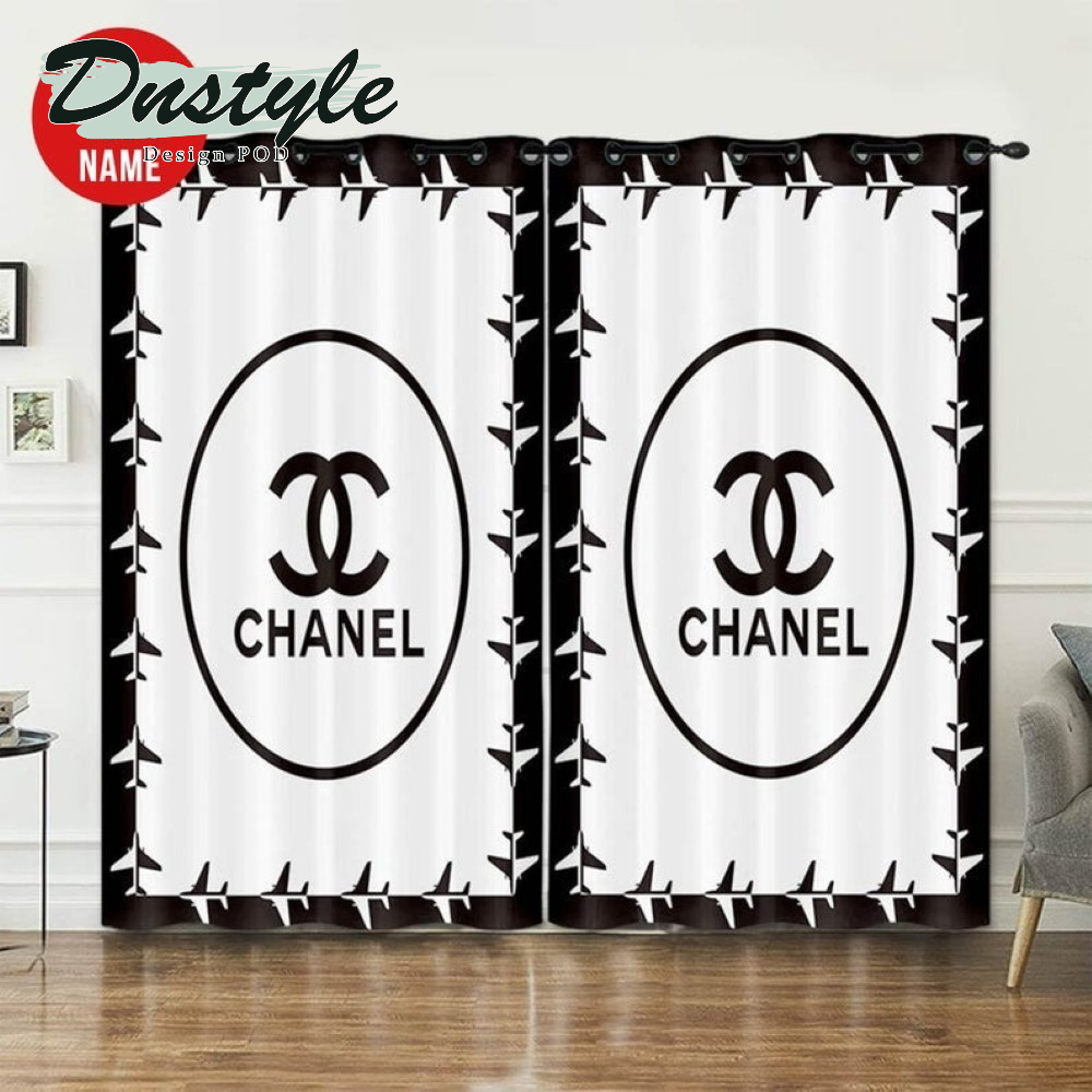 Chanel Type 24 Luxury Brand Window Curtains