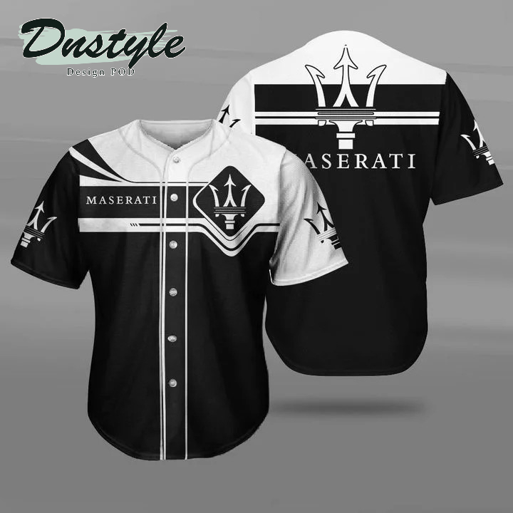 Maserati 3d Baseball Jersey