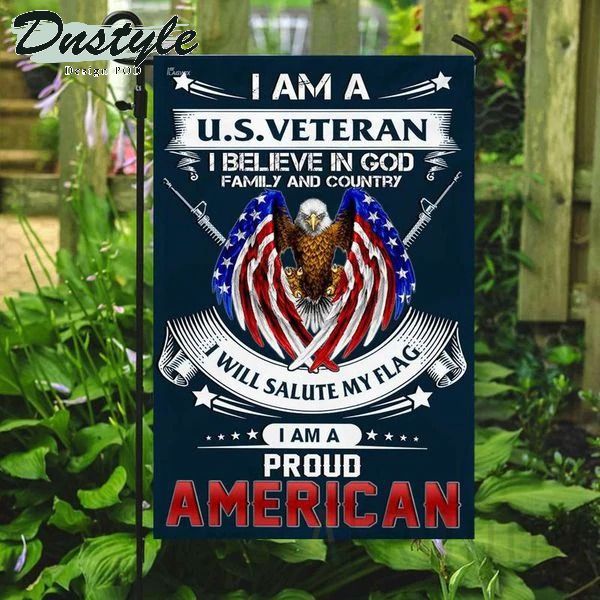 I Am A U.S Veteran I Will Salute My Flag