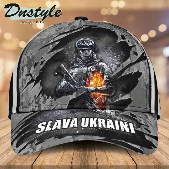 Slava Ukraini Veteran Hat