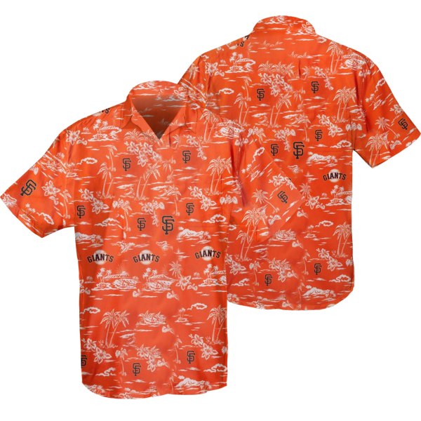 San Francisco Giants MLB Palm Tree Hawaiian Shirt