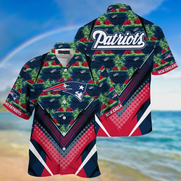 New England Patriots NFL Tropical Hawaiian Shirt