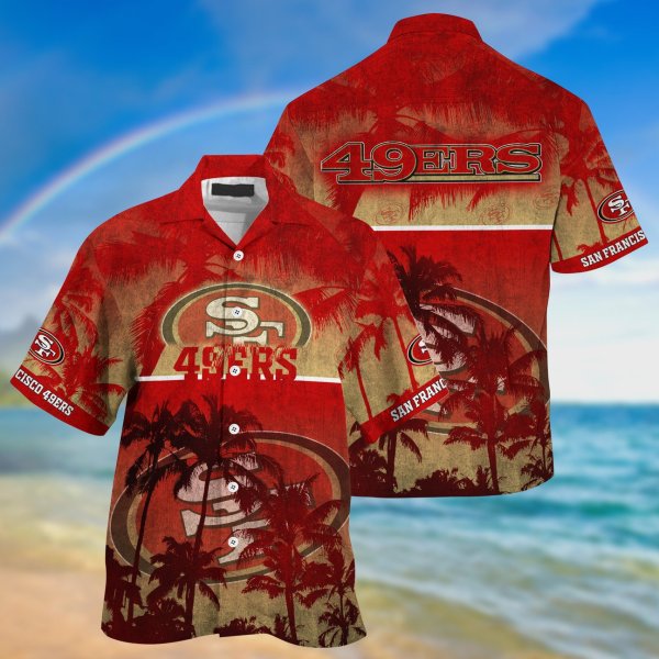 San Francisco 49ers NFL Summer Hawaiian Shirt