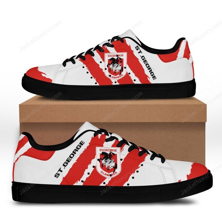 NRL St. George Illawarra Dragons Stan Smith Low Top Shoes