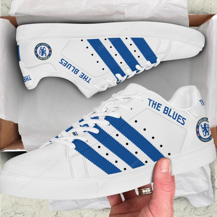 The Blues Chelsea F.C. Stan Smith Low Top Shoes