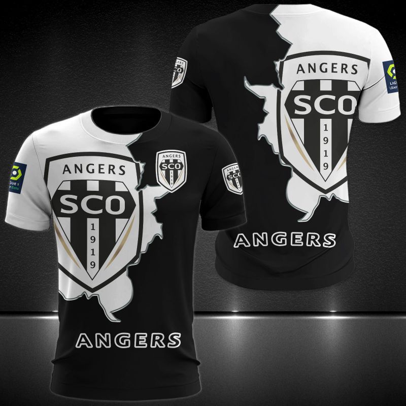 Angers SCO 3d all over printed hoodie
