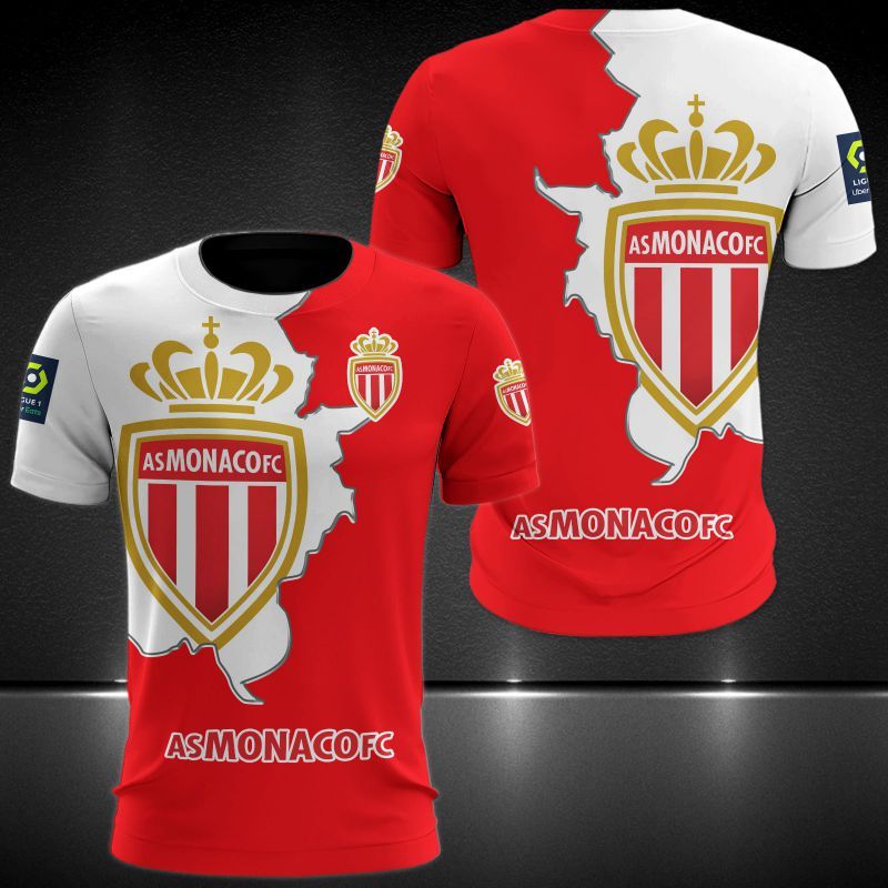AS Monaco 3d all over printed hoodie
