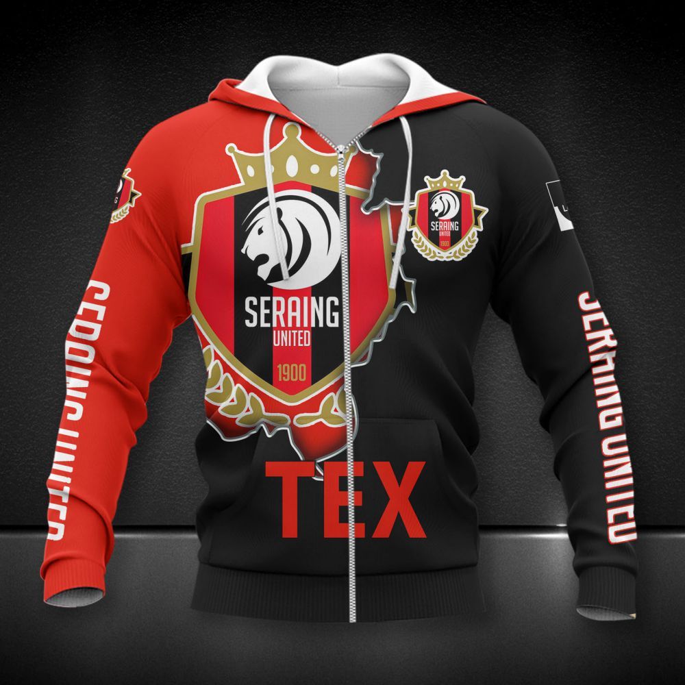 R.F.C. Seraing 3d all over printed hoodie
