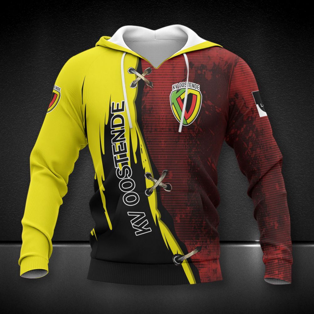 KV Oostende 3d all over printed hoodie