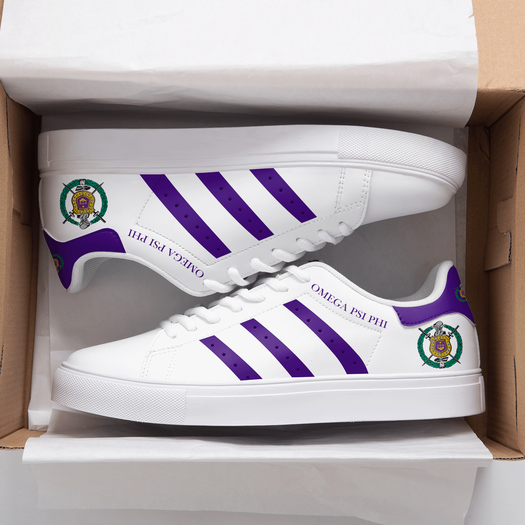Omega Psi Phi Stan Smith Low Top Shoes