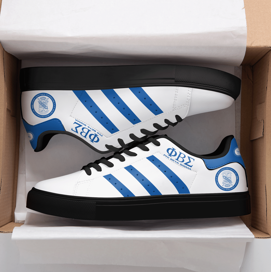 Phi Beta Sigma Stan Smith Low Top Shoes