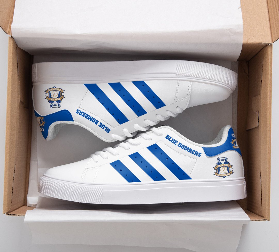 Winnipeg Blue Bombers Champion Stan Smith Low Top Shoes