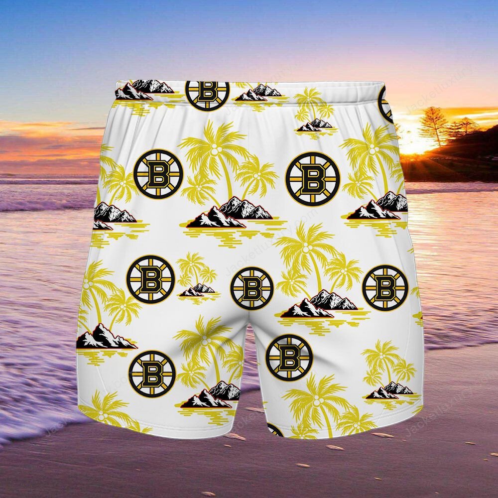 Boston Bruins NHL Hawaiians Shirt