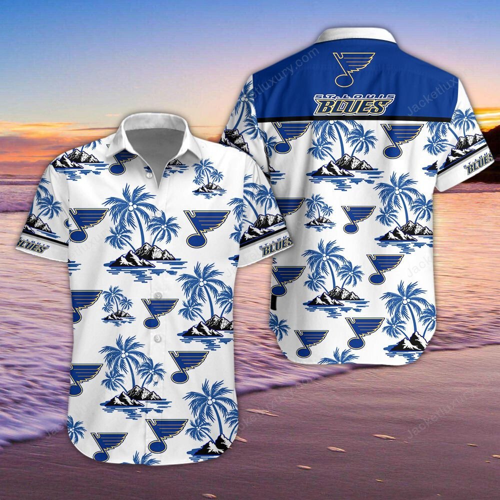 St Louis Blues NHL Hawaiians Shirt