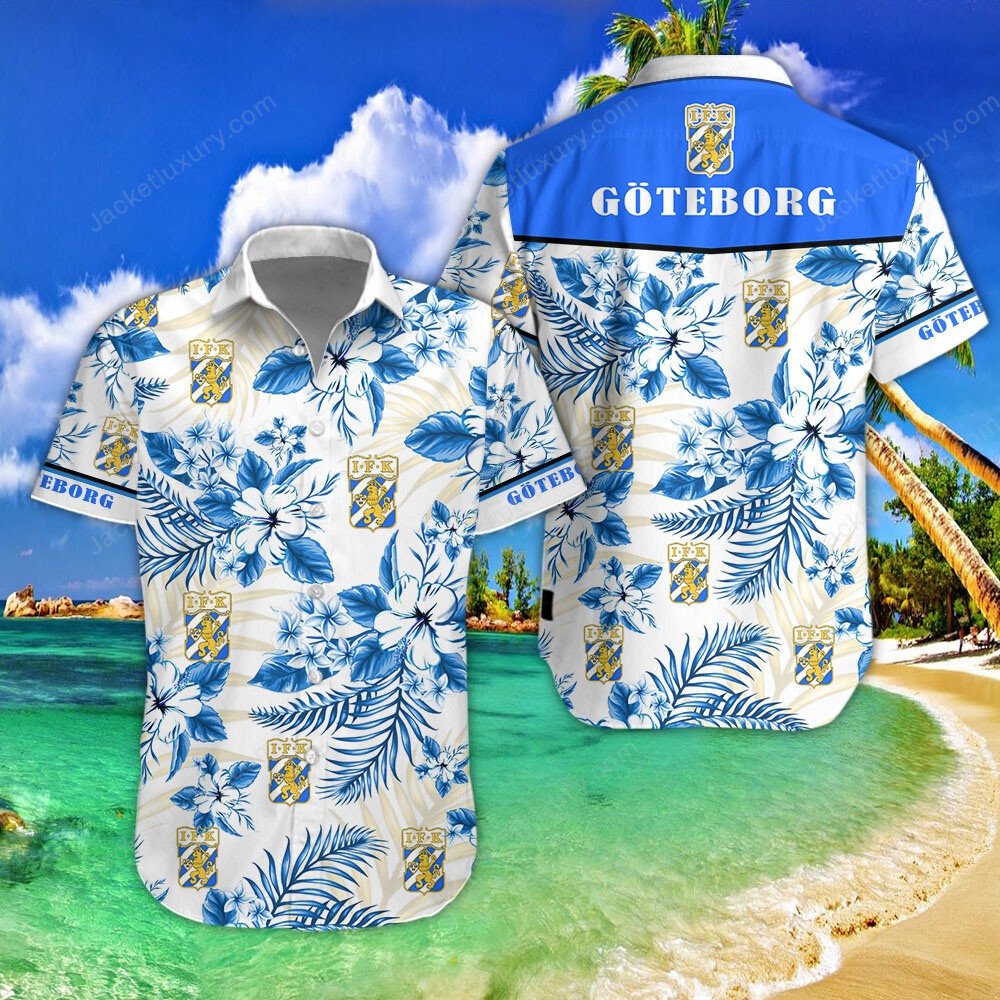 IFK Göteborg 2022 tropical summer hawaiian shirt