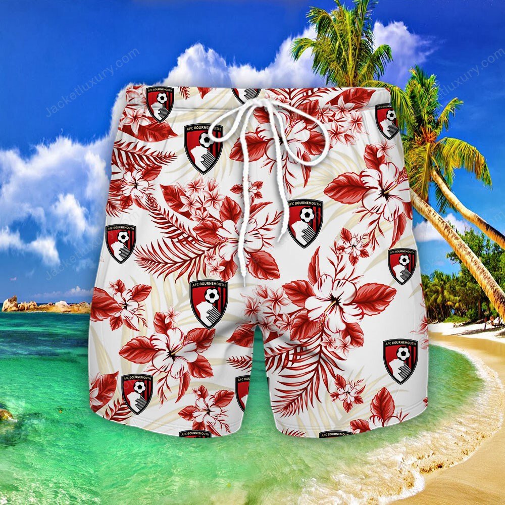 AFC Bournemouth 2022 tropical summer hawaiian shirt