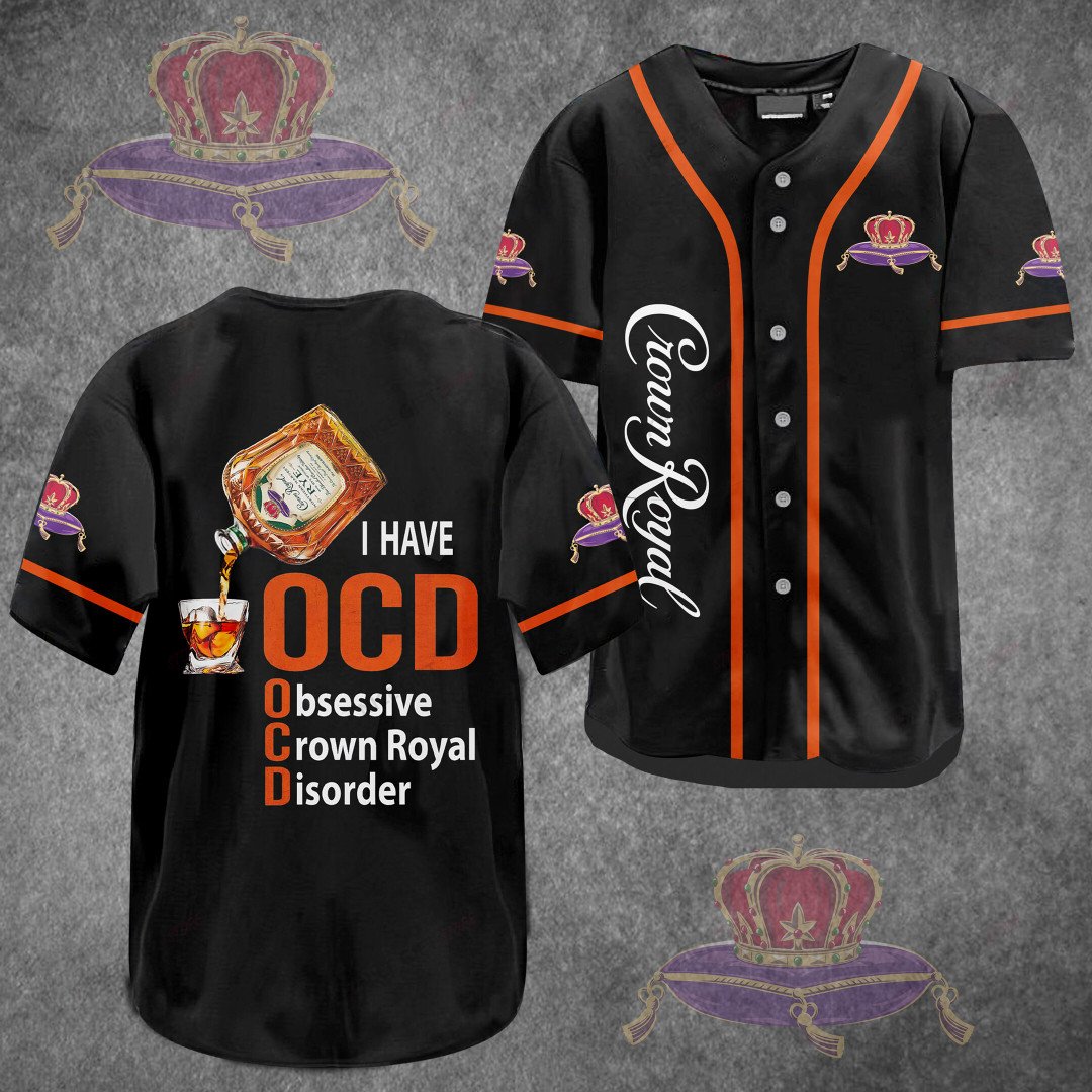 Crown Royal OCD Baseball Jersey