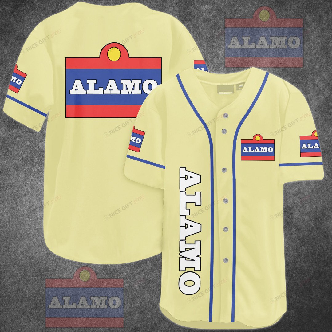 Alamo Beer Baseball Jersey