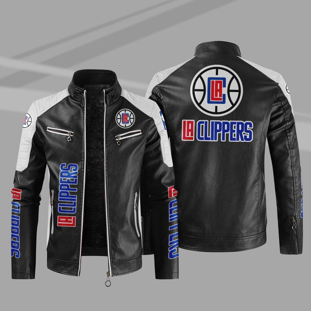 Los Angeles Clippers NBA Leather Jacket