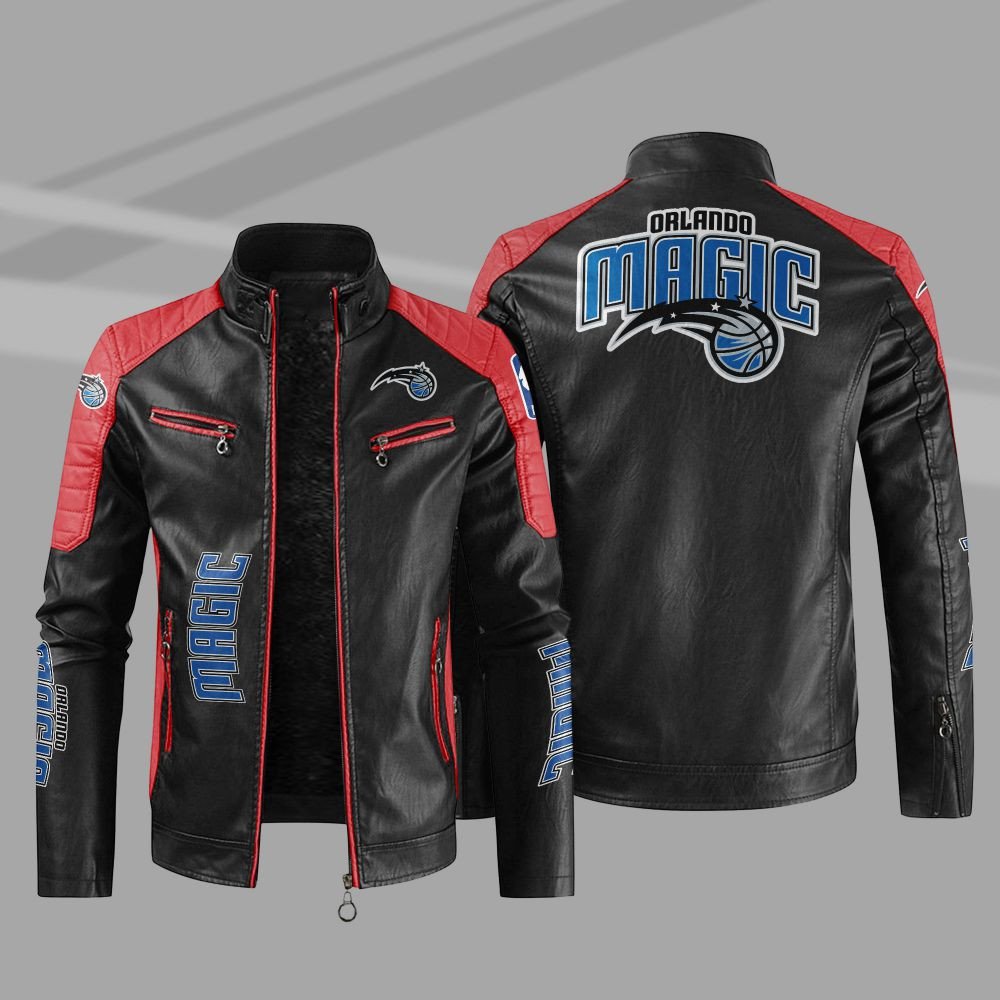Orlando Magic NBA Leather Jacket