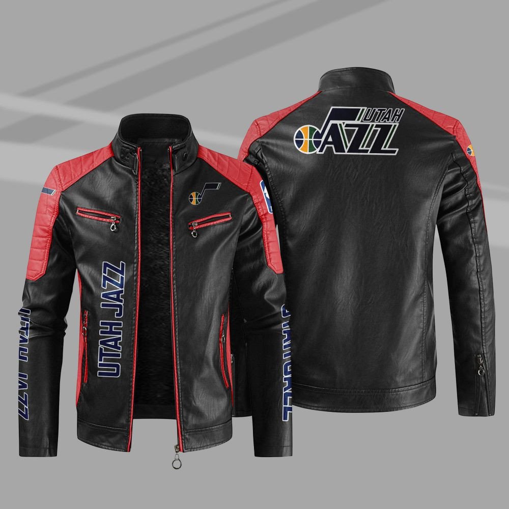 Utah Jazz NBA Leather Jacket