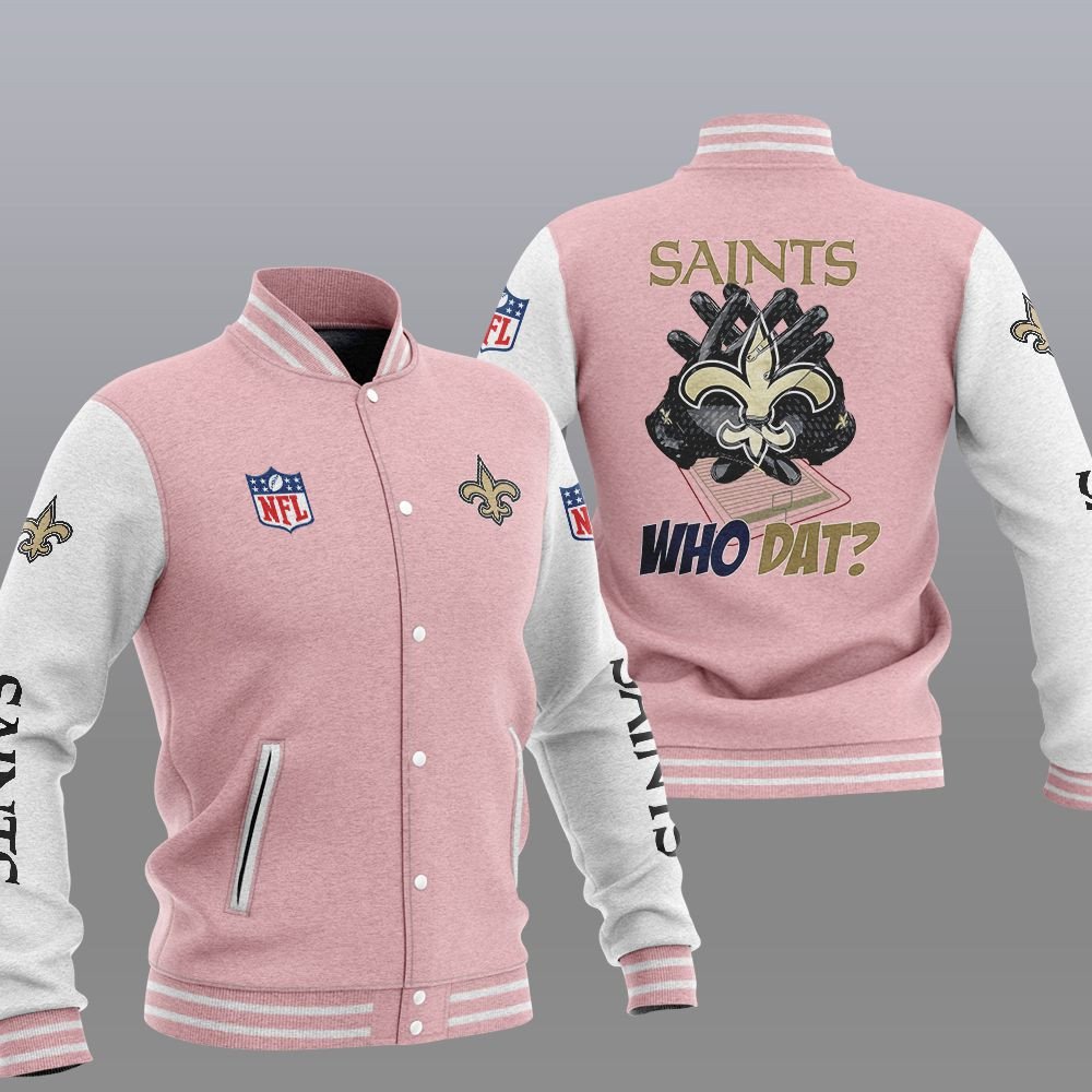 New Orleans Saints Who Dat Varsity Jacket