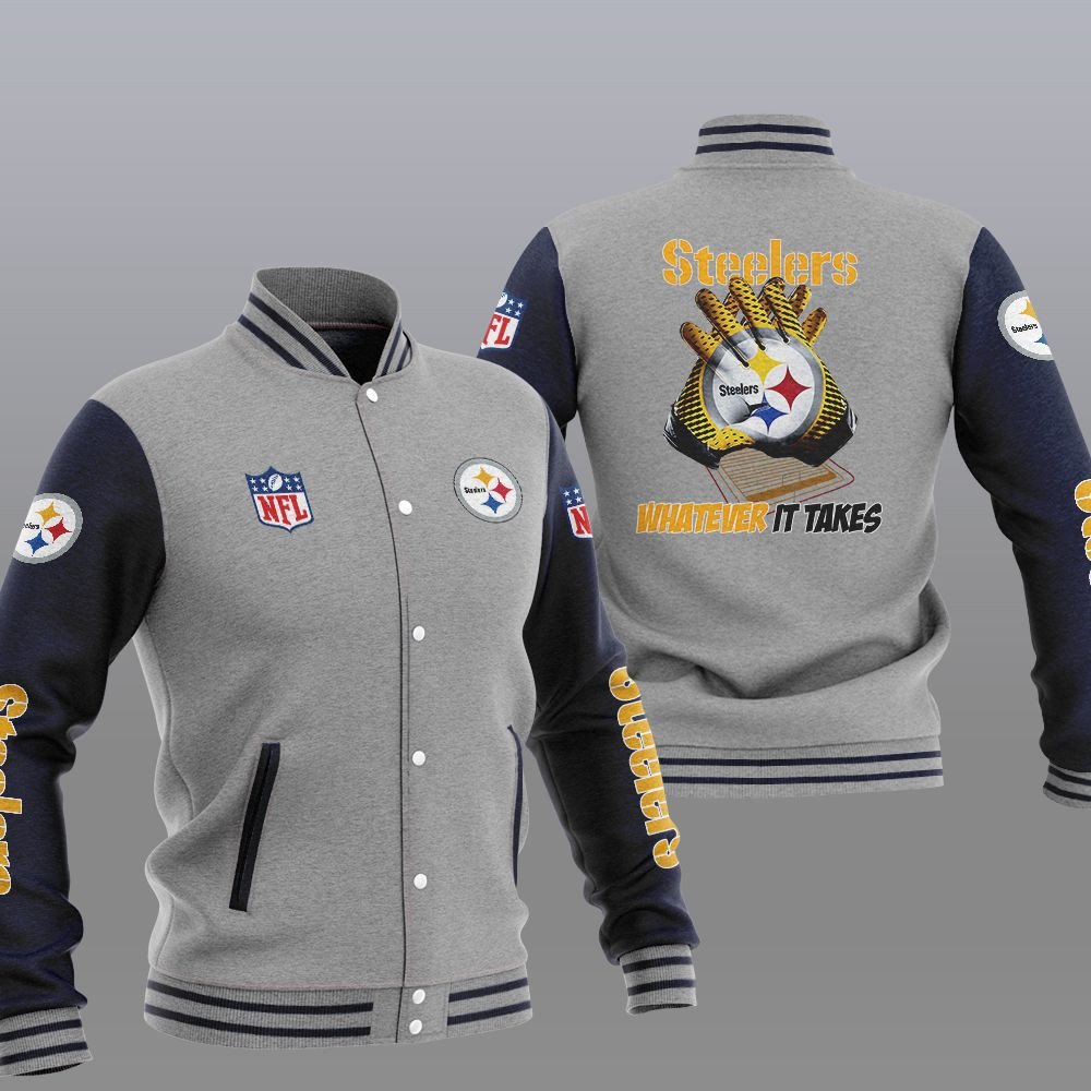 Pittsburgh Steelers Whatever It Takes Varsity Jacket