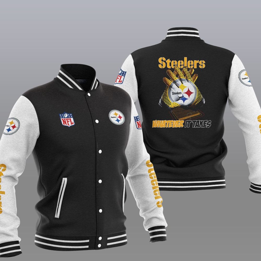 Pittsburgh Steelers Whatever It Takes Varsity Jacket