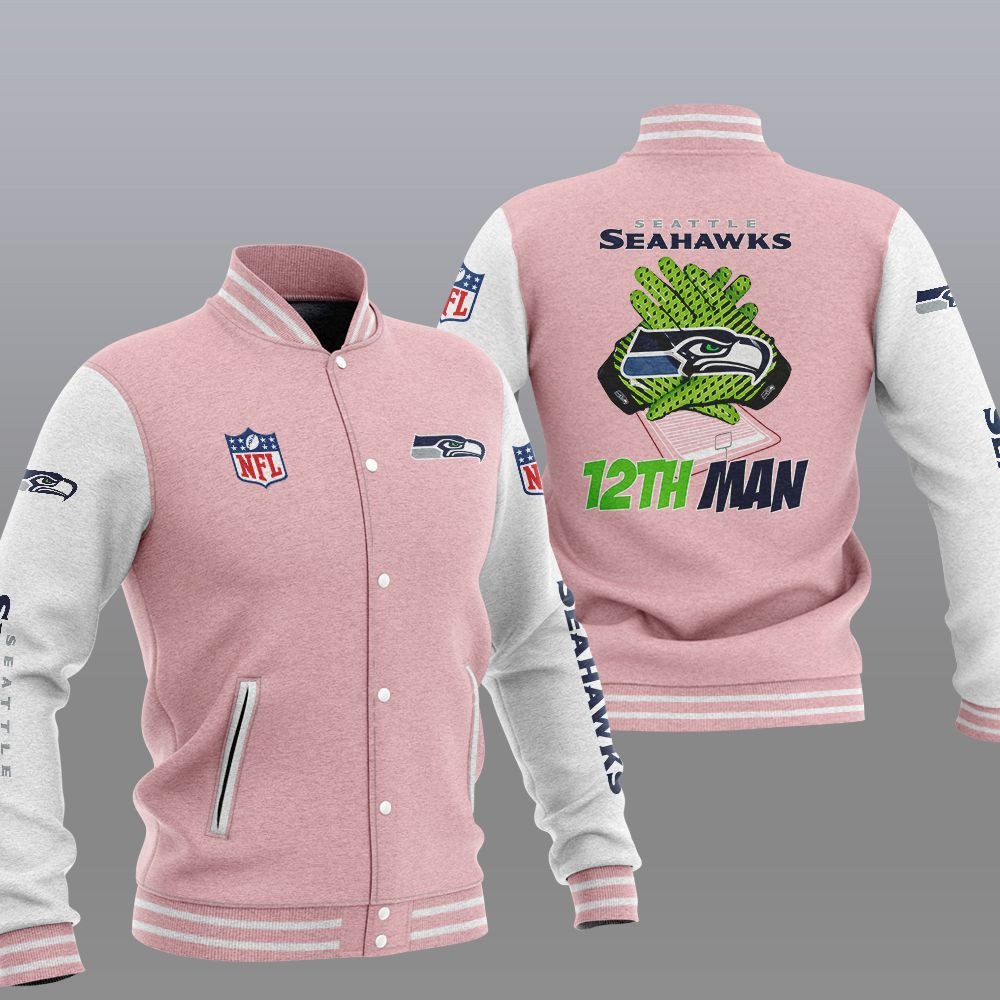 Seattle Seahawks 12th Man Varsity Jacket