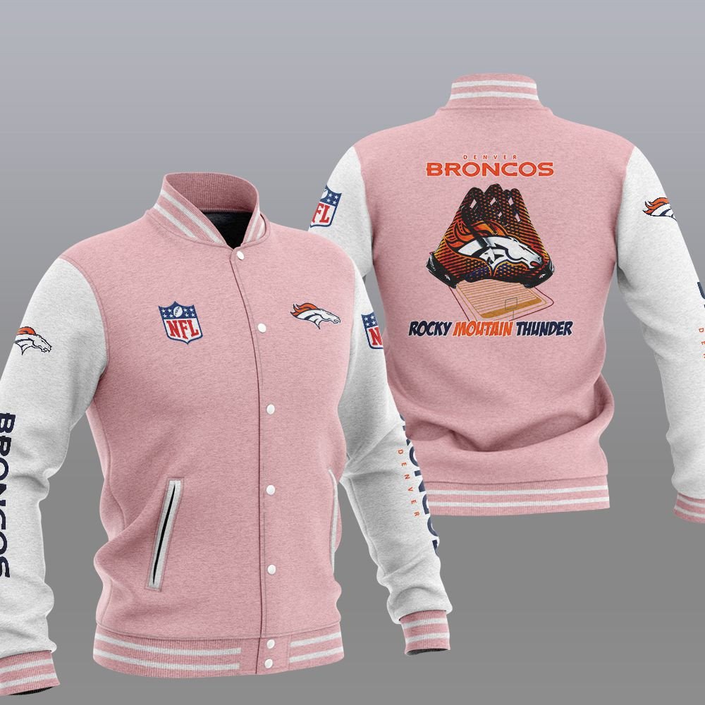 Denver Broncos Rocky Mountain Thunder Varsity Jacket