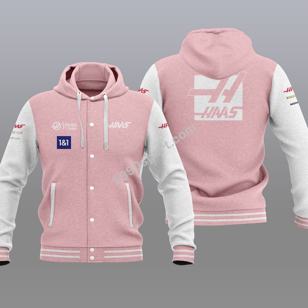 Haas Racing 2022 Hooded Varsity Jacket