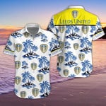 Leeds United FC 2022 tropical summer hawaiian shirt