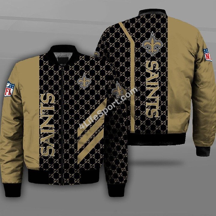 New Orleans Saints NFL Gucci Bomber Jacket