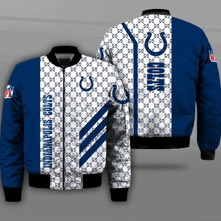 Indianapolis Colts NFL Gucci Bomber Jacket