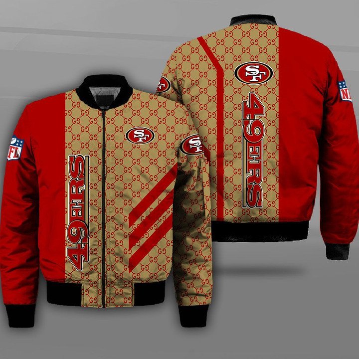 San Francisco 49ers NFL Gucci Bomber Jacket