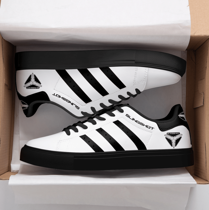 Slingshot Black And White Stan Smith Low Top Shoes
