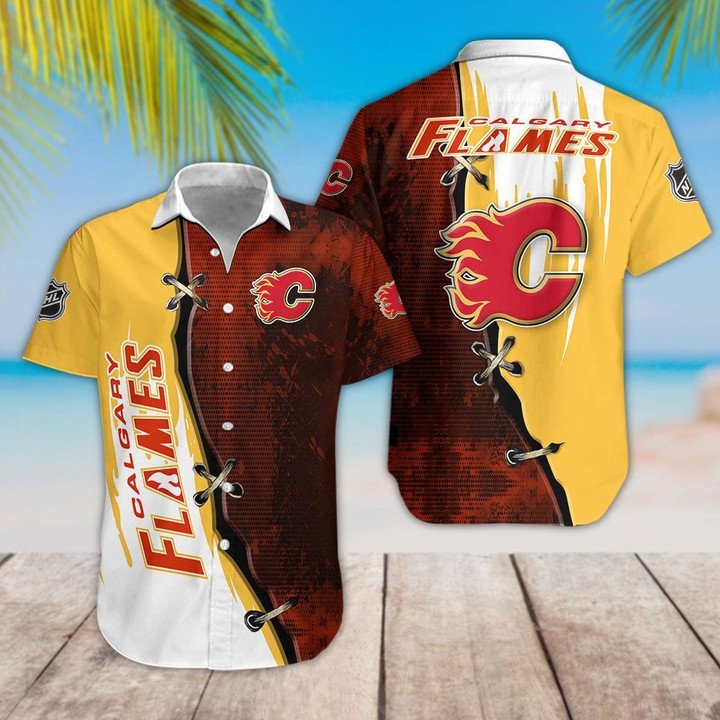 Calgary Flames NHL 2022 Hawaiian Shirt