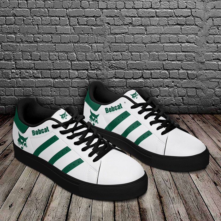 Bobcat Green And White Stan Smith Low Top Shoes