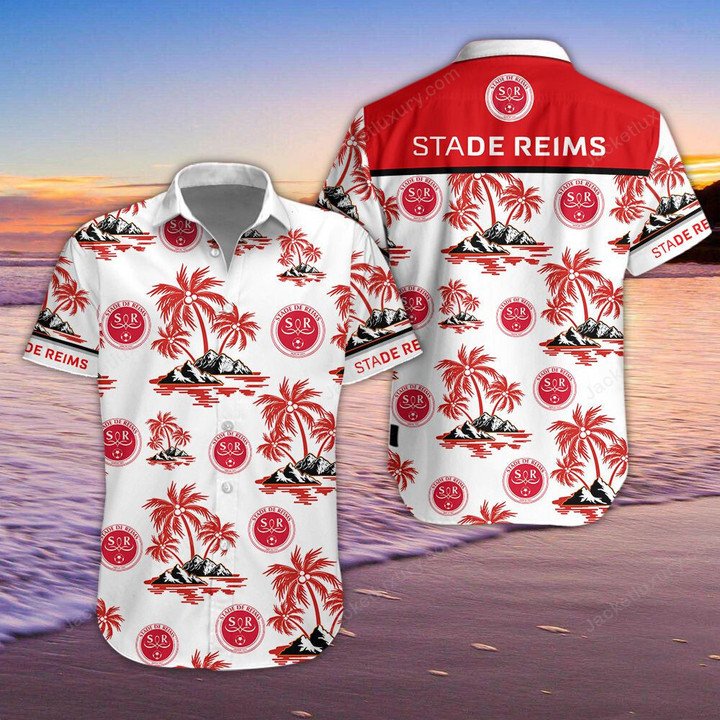 Stade de Reims Hawaiian Shirt