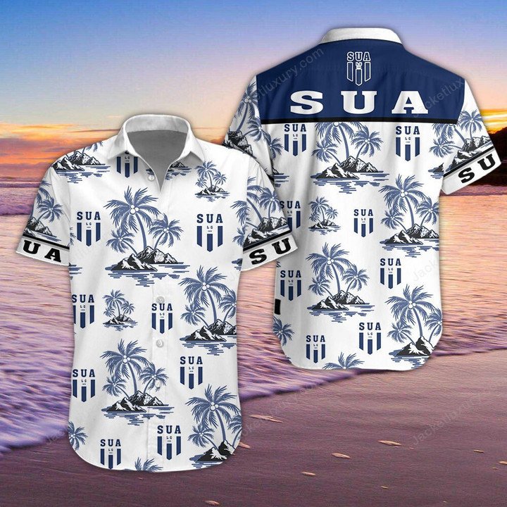 Sporting Union Agenais Hawaiian Shirt