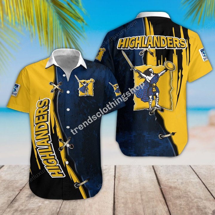 NRL Highlanders Hawaiian Shirt