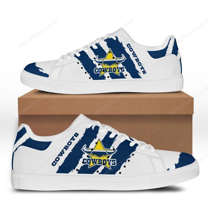NRL North Queensland Cowboys Stan Smith Low Top Shoes